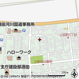 オッペン化粧品酒田あゆみ営業所周辺の地図