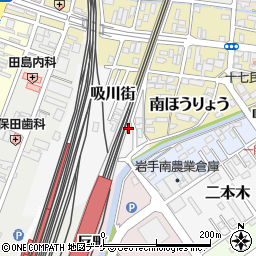 〒021-0841 岩手県一関市吸川街の地図