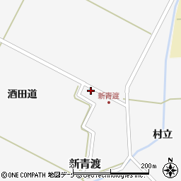 山形県酒田市新青渡酒田道28-1周辺の地図