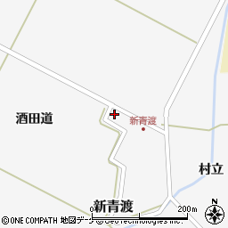 山形県酒田市新青渡酒田道28周辺の地図