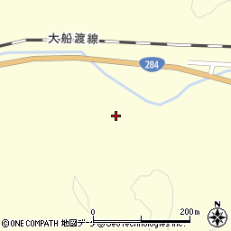 岩手県一関市千厩町清田桃園74周辺の地図