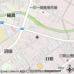 リカバリー一関店周辺の地図