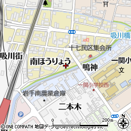 岩手県一関市南ほうりょう82周辺の地図