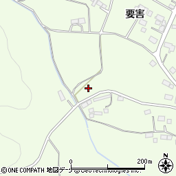 岩手県一関市萩荘要害138周辺の地図
