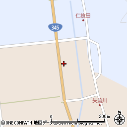山形県酒田市生石関道16周辺の地図