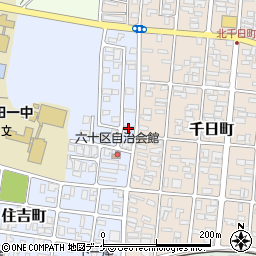 山形県酒田市住吉町6-45周辺の地図