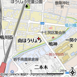 岩手県一関市南ほうりょう72周辺の地図