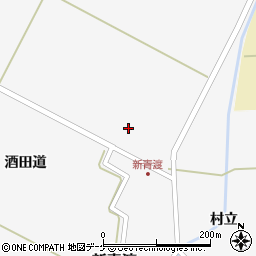 山形県酒田市新青渡酒田道8周辺の地図