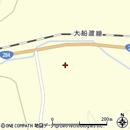 岩手県一関市千厩町清田桃園75周辺の地図