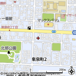 山形県酒田市東泉町2丁目10-30周辺の地図