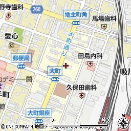 北日本銀行一関支店 ＡＴＭ周辺の地図