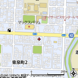 山形県酒田市東泉町2丁目10-16周辺の地図