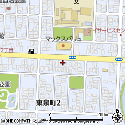 山形県酒田市東泉町2丁目10-10周辺の地図