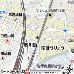 岩手県一関市五十人町80-2周辺の地図