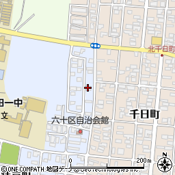 山形県酒田市住吉町6周辺の地図