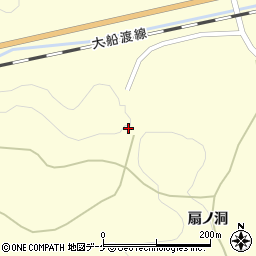 岩手県一関市千厩町清田境172周辺の地図