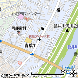 青葉アパート前周辺の地図