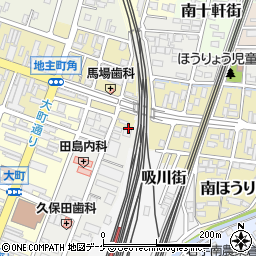 岩手県一関市東地主町58周辺の地図