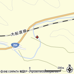岩手県一関市千厩町清田境周辺の地図