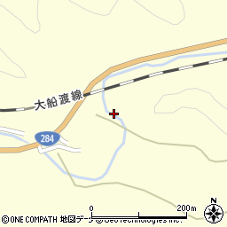 岩手県一関市千厩町清田（境）周辺の地図