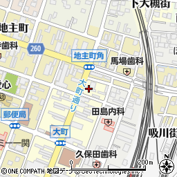 熊谷荒物店周辺の地図