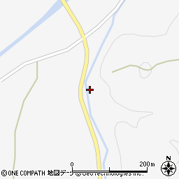 山形県最上郡真室川町釜渕101周辺の地図