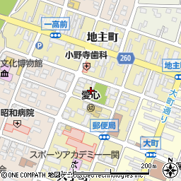 京屋染物店周辺の地図