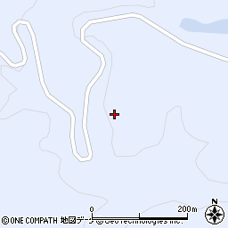 山形県酒田市北沢（中沢）周辺の地図