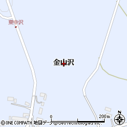岩手県一関市千厩町千厩（金山沢）周辺の地図