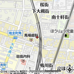 岩手県一関市東地主町50周辺の地図