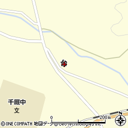 岩手県一関市千厩町清田台周辺の地図