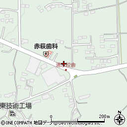 赤荻歯科医院周辺の地図