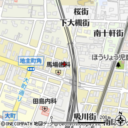 岩手県一関市東地主町39周辺の地図