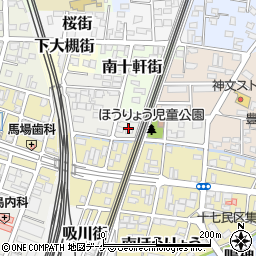 岩手県一関市豊町周辺の地図