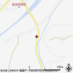 山形県最上郡真室川町釜渕215周辺の地図