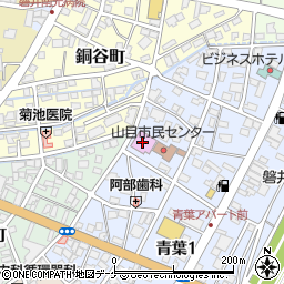 一関市山目市民センター体育館周辺の地図