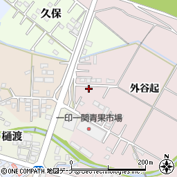 岩手県一関市三関外谷起192-1周辺の地図