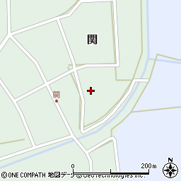 山形県酒田市関村の内周辺の地図