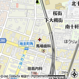 岩手県一関市東地主町16周辺の地図