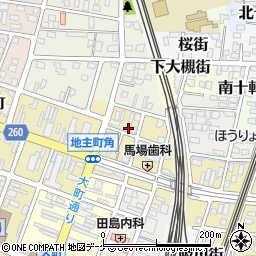 岩手県一関市東地主町17周辺の地図