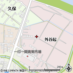 岩手県一関市三関外谷起153-4周辺の地図