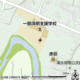 岩手県一関市赤荻清水33-3周辺の地図