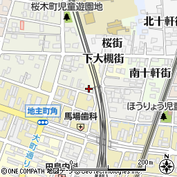 岩手県一関市桜木町1-3周辺の地図