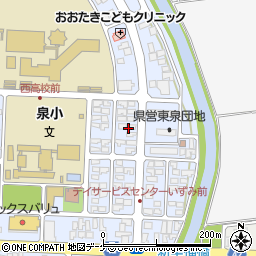 山形県酒田市東泉町4丁目9周辺の地図