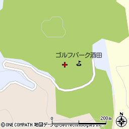 山形県酒田市北沢鷹尾山周辺の地図