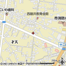 岩手県一関市山目中野187-3周辺の地図