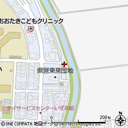 山形県酒田市東泉町4丁目16-2周辺の地図