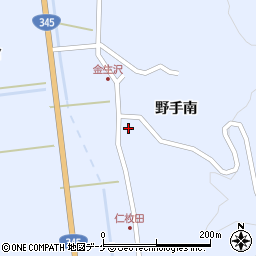 山形県酒田市北沢47周辺の地図