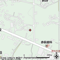 岩手県一関市赤荻荻野515-21周辺の地図