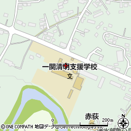 岩手県一関市赤荻清水33周辺の地図